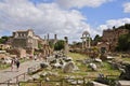 Roman Forum Royalty Free Stock Photo