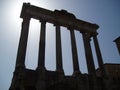 FORUM ROMANUM IN ROME Royalty Free Stock Photo