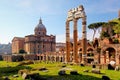 Forum Romanum - Rome, Italy Royalty Free Stock Photo