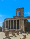 Forum Ruins in Pompeii