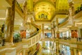 The Forum Shops, view from second floor at Caesars Palace in Las