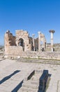 Forum Therms southern side at Volubilis, Morocco