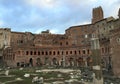 Forum was the center of day-to-day life in Rome Royalty Free Stock Photo