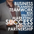 Forward Business Planning Royalty Free Stock Photo