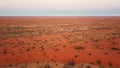 Aerial shot tracking over the deserts of Australia`s outback. Location Strzelecki Desert, South Australia