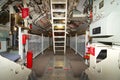 Forward torpedo compartment HMAS Ovens Western Australia Maritime Museum Royalty Free Stock Photo