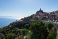 Forza D`AgrÃÂ² sicilian village in summer day Royalty Free Stock Photo