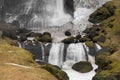 Foss a Sidu waterfall Royalty Free Stock Photo