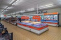 interior view of italian LIDL supermarket