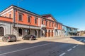 Fossano, Italy, Railway station, old building Royalty Free Stock Photo