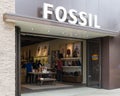 Fossil Store Exterior and Sign