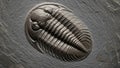 Trilobites thrived during the Paleozoic Era, and such fossils Royalty Free Stock Photo