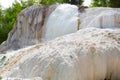 Fosso Bianco hot springs in Bagni San Filippo Royalty Free Stock Photo