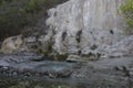 Fosso Bianco rock formation in Tuscany