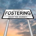 Fostering concept. Royalty Free Stock Photo