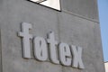 FOTEX GROCERY STORE LOGO Royalty Free Stock Photo