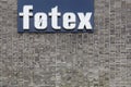 Fotex logo on a facade