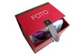 Foto-box red Royalty Free Stock Photo