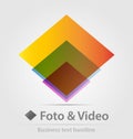 Foto and video business icon