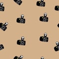 Fotocamera pattern Royalty Free Stock Photo