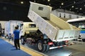 Foton tornado dumptruck at Transport and Logistics show in Pasay, Philippines