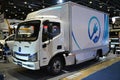Foton tornado electric vehicle at Transport and Logistics show in Pasay, Philippines