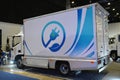 Foton tornado electric vehicle at Transport and Logistics show in Pasay, Philippines