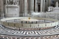 Foucault pendulum in Pantheon, in Paris Royalty Free Stock Photo