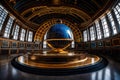 The Foucault pendulum used to demonstrate the Earth s rotation in Griffith observatory.