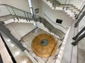 Foucault\'s pendulum in the academic building of the university