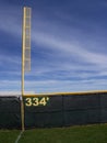 Foul Pole and Fence