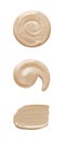 Foundation color sample