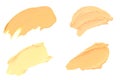 Foundation Color Samples Royalty Free Stock Photo