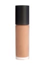 Foundation cream bottle isolated