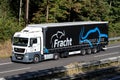 Fracht truck on motorway