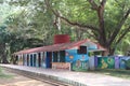 Kids play area inside the Botanical Garden in Puducherry, India