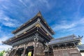 Founder\'s Hall Gate (Goei-do Mon) at Shinshu Otani-ha or Higashi Hongan-ji. Royalty Free Stock Photo