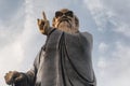 Laozi statue qingdao china landmark