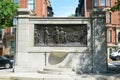 Founders Memorial on the Common in Boston, USA Royalty Free Stock Photo