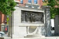 Founders Memorial on the Common in Boston, USA Royalty Free Stock Photo