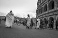 The founding of Rome: parade through the streets of Rome Royalty Free Stock Photo