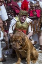 The founding of Rome: parade through the streets of Rome