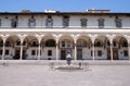 Foundling Hospital designed by Brunelleschi in Piazza SS. Annunziata, Florence,