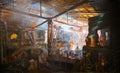 Steelworks in Indret 1864 painting by Francois Bonhomme
