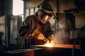 foundry worker, shaping metal into new and exciting products