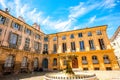 Fountain in Aix-en-Provence Royalty Free Stock Photo