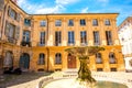 Fountain in Aix-en-Provence Royalty Free Stock Photo