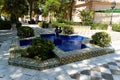 Alameda Apodaca garden in the city of Cadiz, Spain