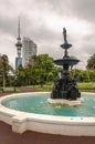 Fountain in albert Park Royalty Free Stock Photo