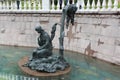 Fountain in the Alexander Garden. Alyonushka Sculpture.